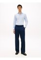 Camisa Celeste De Sarga TH Flex New York Label Con Corte Slim Tommy Hilfiger de Tommy Hilfiger