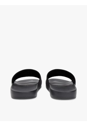 Sandalias Negro Con Pala De Jacquard Tommy Hilfiger