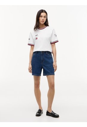 Camiseta Blanca TH X Cadillac Formula 1® Team Valtteri Bottas 77 Tommy Hilfiger