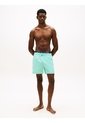 Traje Celeste De Baño De Largo Medio Con Cintura Doble Tommy Hilfiger de Tommy Hilfiger
