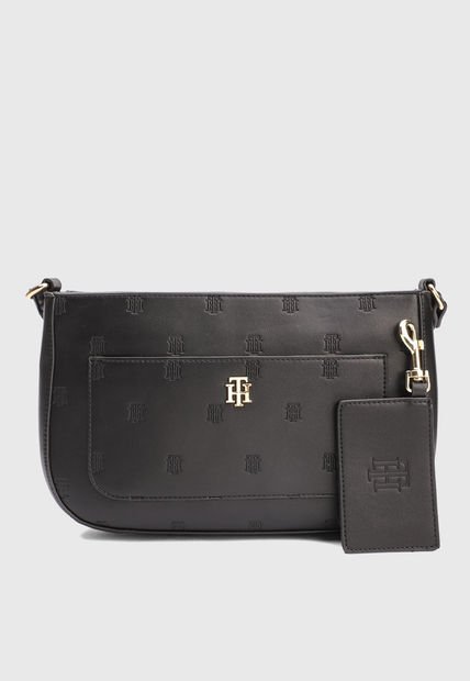 Bolso Negro-Dorado TOMMY HILFIGER