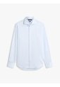 Camisa Celeste De Sarga TH Flex New York Label Con Corte Slim Tommy Hilfiger de Tommy Hilfiger
