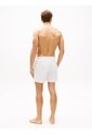 Traje Blanco De Baño De Medio Largo Con Logo Bordado Tommy Hilfiger de Tommy Hilfiger