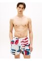 Traje Multicolor De Baño Corto De Medio Largo Con Estampado Tommy Hilfiger de Tommy Hilfiger
