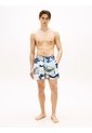 Pantaloneta Multicolor De Baño Corto De Medio Largo Con Estampado Tommy Hilfiger de Tommy Hilfiger