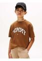 Camiseta Café Varsity De Cuello Redondo Con Logo Tommy Hilfiger de Tommy Hilfiger