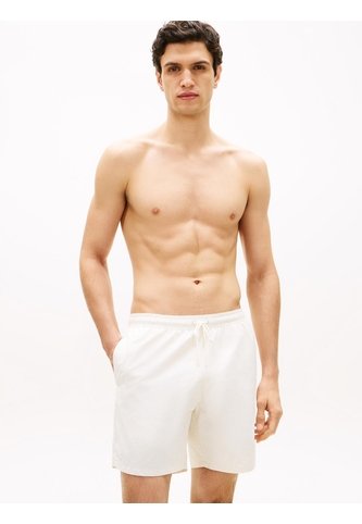 Pantaloneta Blanco De Baño Largo De Nailon Y Cordón Ajustable Tommy Hilfiger Tommy Hilfiger