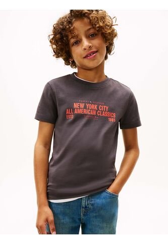 Camiseta Blanca Con Logo Gráfico NYC Tommy Hilfiger Tommy Hilfiger