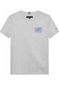 Camiseta Gris Varsity Con Logo Tommy Hilfiger de Tommy Hilfiger