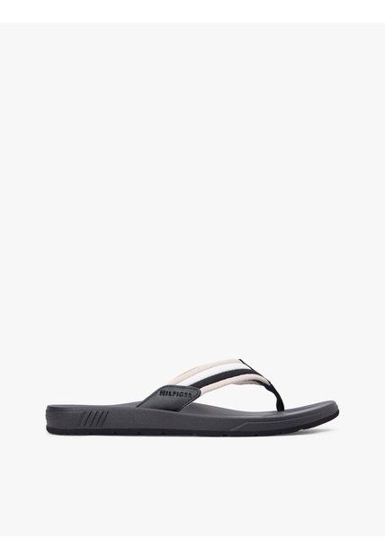 Sandalias Negro Con Plantilla Anatómica Tommy Hilfiger