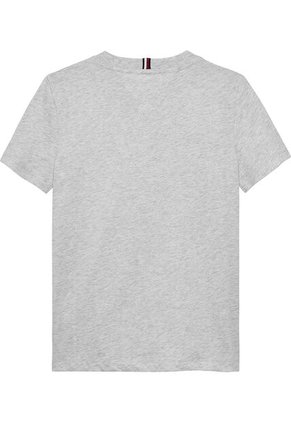 Camiseta Gris Varsity Con Logo Tommy Hilfiger