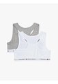 Pack Blanco De 2 Bralettes Signature Sin Relleno Tommy Hilfiger de Tommy Hilfiger