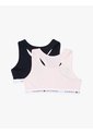 Pack Multicolor De 2 Bralettes Signature Sin Relleno Tommy Hilfiger de Tommy Hilfiger