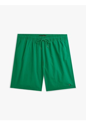 Traje Verde De Baño Largo De Nailon Y Cordón Ajustable Tommy Hilfiger