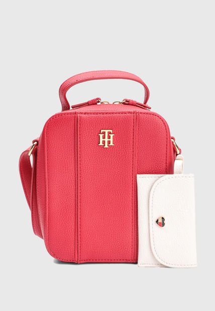 Bolso Rojo-Blanco TOMMY HILFIGER