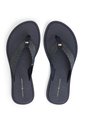 Sandalias Azul Marino IM Scandi Con Logo Metalizado Tommy Hilfiger de Tommy Hilfiger