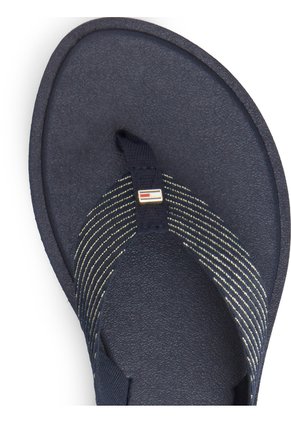 Sandalias Azul Marino IM Scandi Con Logo Metalizado Tommy Hilfiger