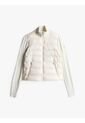 Chaqueta Blanca De Plumón Con Mangas A Contraste de Tommy Hilfiger