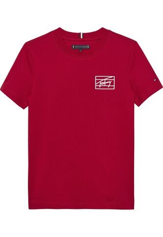 Camiseta Roja Varsity Con Logo Tommy Hilfiger Tommy Hilfiger