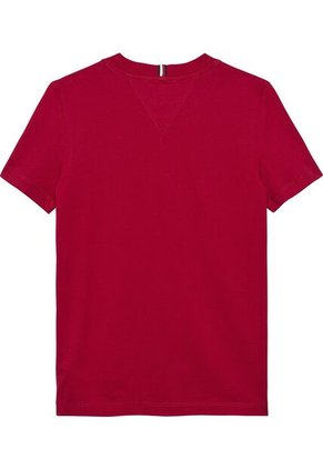Camiseta Roja Varsity Con Logo Tommy Hilfiger