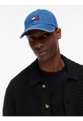 Gorra Azul De Béisbol Denim Heritage Con Logo Tommy Hilfiger