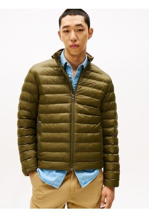 Chaqueta Verde Plegable Repelente Al Agua Tommy Hilfiger