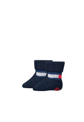 Pack Azul Para Niño De 2 Medias Con Bandera Tommy Hilfiger