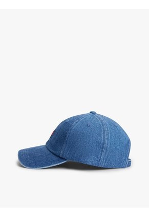 Gorra Azul De Béisbol Denim Heritage Con Logo Tommy Hilfiger