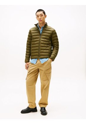 Chaqueta Verde Plegable Repelente Al Agua Tommy Hilfiger