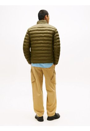 Chaqueta Verde Plegable Repelente Al Agua Tommy Hilfiger