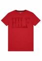 Camiseta Roja Manga Corta Con Logo Gráfico Tommy Hilfiger de Tommy Hilfiger