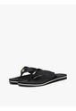 Sandalias Negro Con Inscripción Tonal En Tiras Tommy Hilfiger de Tommy Hilfiger