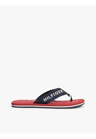 Sandalias Azul Marino De Tiras Textiles Con Logo Tommy Hilfiger Tommy Hilfiger