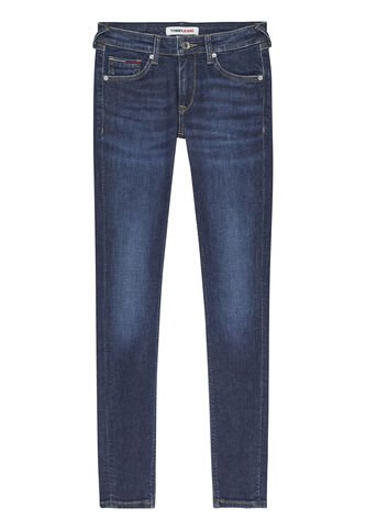 Jeans Sophie Ceñidos De Talle Bajo Mujer Azul Tommy Hilfiger Tommy Hilfiger