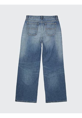 Jean  Adaptive De Talle Alto Y Pernera Ancha Mujer Azul Tommy Hilfiger Tommy Hilfiger