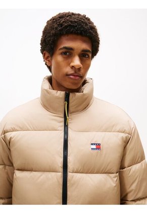 Chaqueta Beige Acolchada Con Efecto Arrugado Tommy Jeans