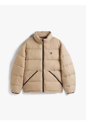 Chaqueta Beige Acolchada Con Efecto Arrugado Tommy Jeans