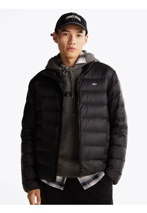 Chaqueta Negra Repelente Al Agua Tommy Jeans