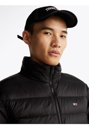 Chaqueta Negra Repelente Al Agua Tommy Jeans