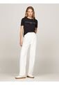 Camiseta Negra Con Cuello Redondo Y Logo Distintivo Tommy Hilfiger de Tommy Hilfiger