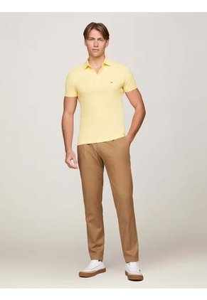 Polo Amarillo Slim 1985 Tommy Hilfiger