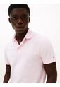 Polo Rosado Con Tejido Jacquard De Corte Regular Tommy Hilfiger de Tommy Hilfiger