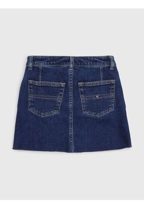 Minifalda De Niña Jeans Con Botones Tommy Hilfiger
