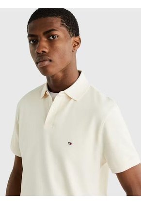 Polo Blanco 1985 De Corte Regular Tommy Hilfiger