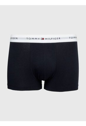 Pack Azul De 3 Calzoncillos Essential Con Inscripción Tommy Hilfiger