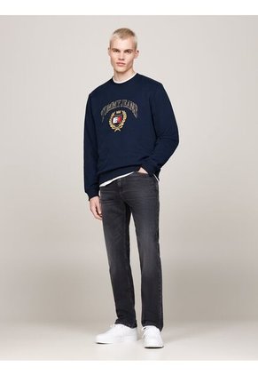 Saco Multicolor De Cuello Redondo Con Logo Bordado Tommy Jeans