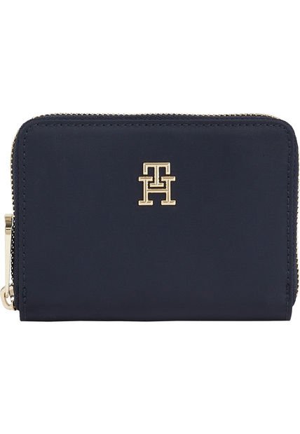 Cartera Mediana Reciclada Con Cierre Tommy Hilfiger