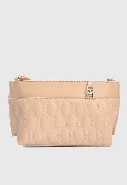 Bolso Taupe-Dorado TOMMY HILFIGER
