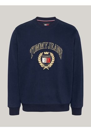 Saco Multicolor De Cuello Redondo Con Logo Bordado Tommy Jeans