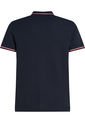 Polo Azul De Corte Slim Con Ribetes Tommy Hilfiger de Tommy Hilfiger
